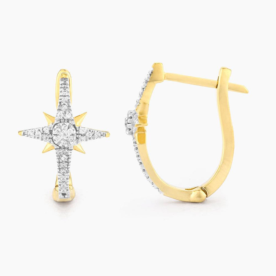 huggie hoop earrings