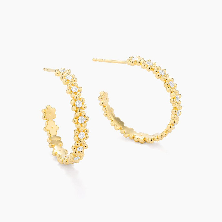 Field of Daisies Hoop Earrings - Ella Stein 