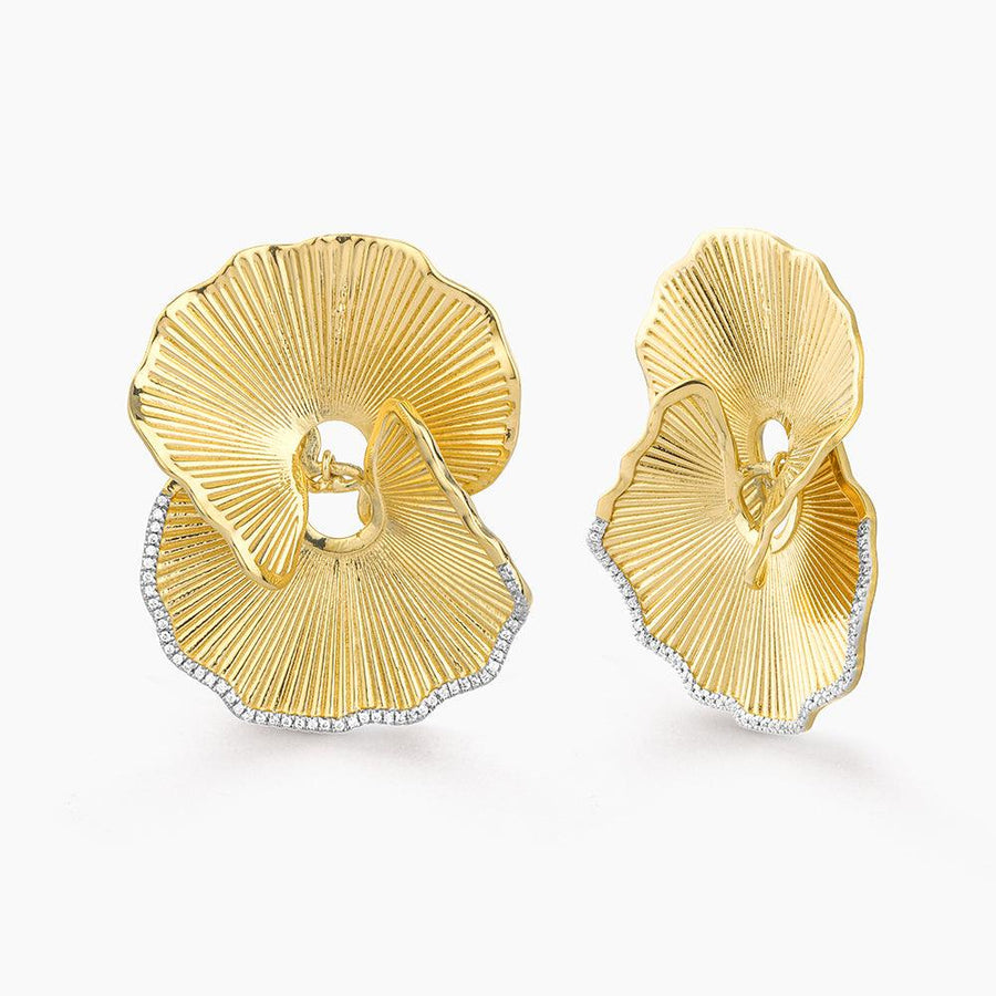 "Extra Truffle, Please" Hoop Earrings