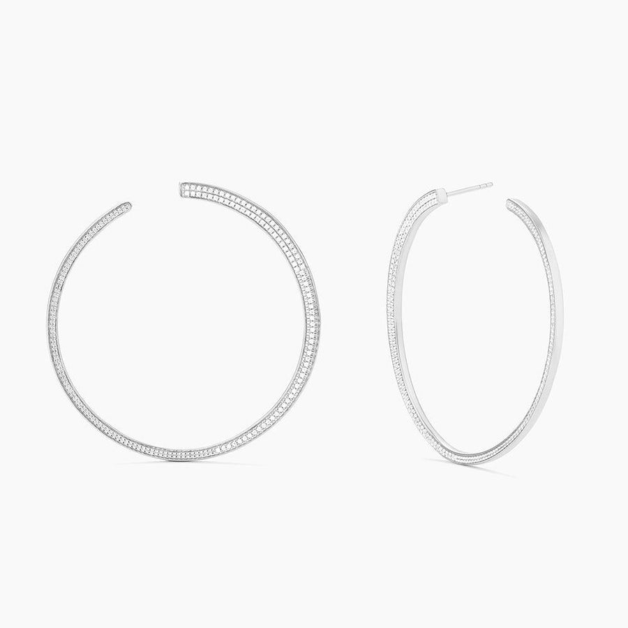 The Full Circle Hoop Earrings