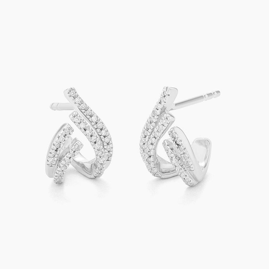 Around The Bend Huggies Earrings - Ella Stein 