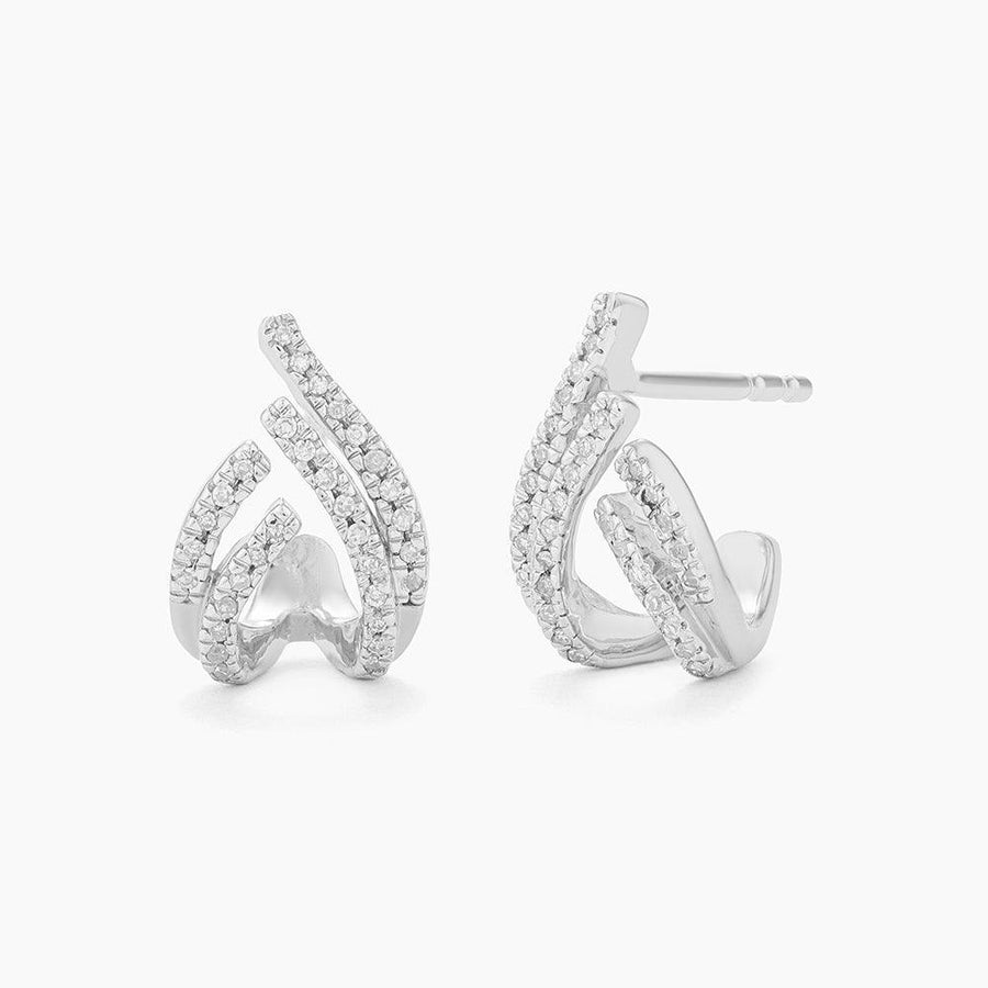 Around The Bend Huggies Earrings - Ella Stein 