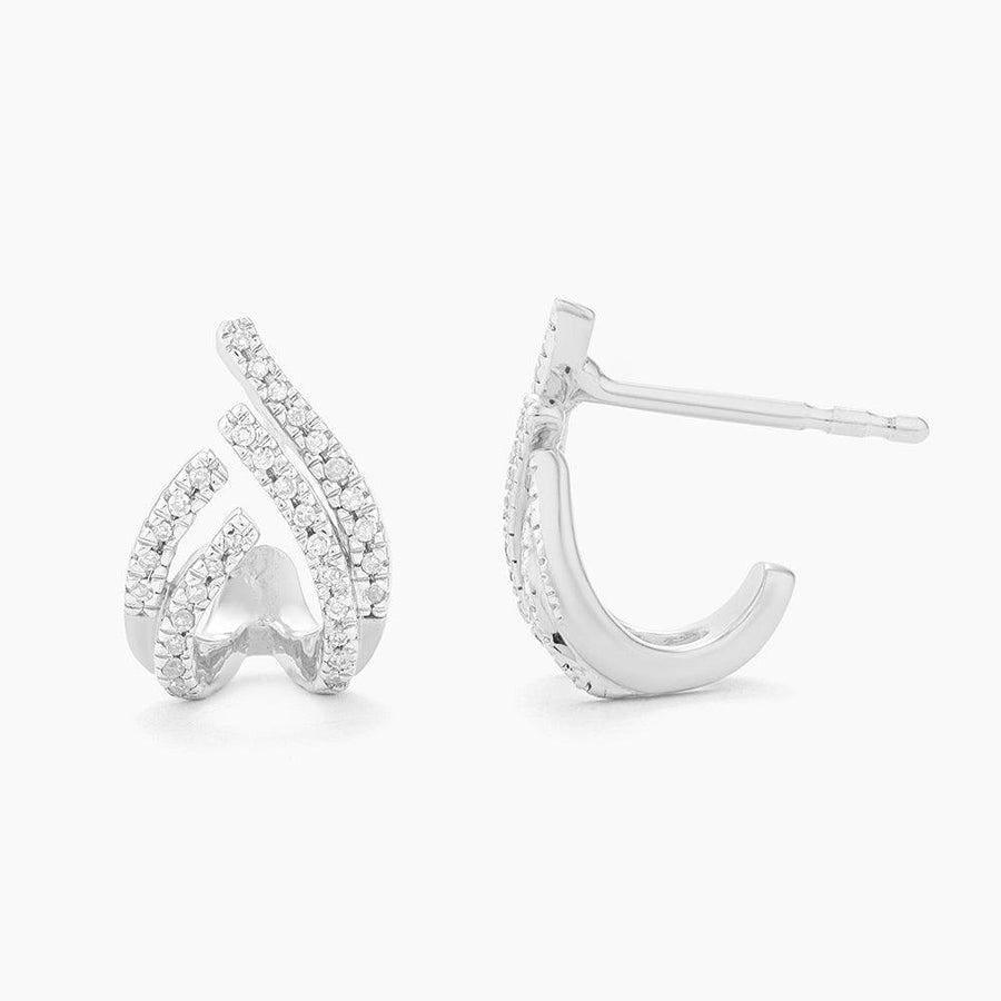 Around The Bend Huggies Earrings - Ella Stein 