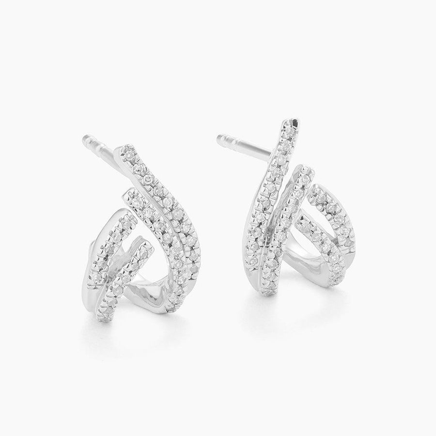 Around The Bend Huggies Earrings - Ella Stein 