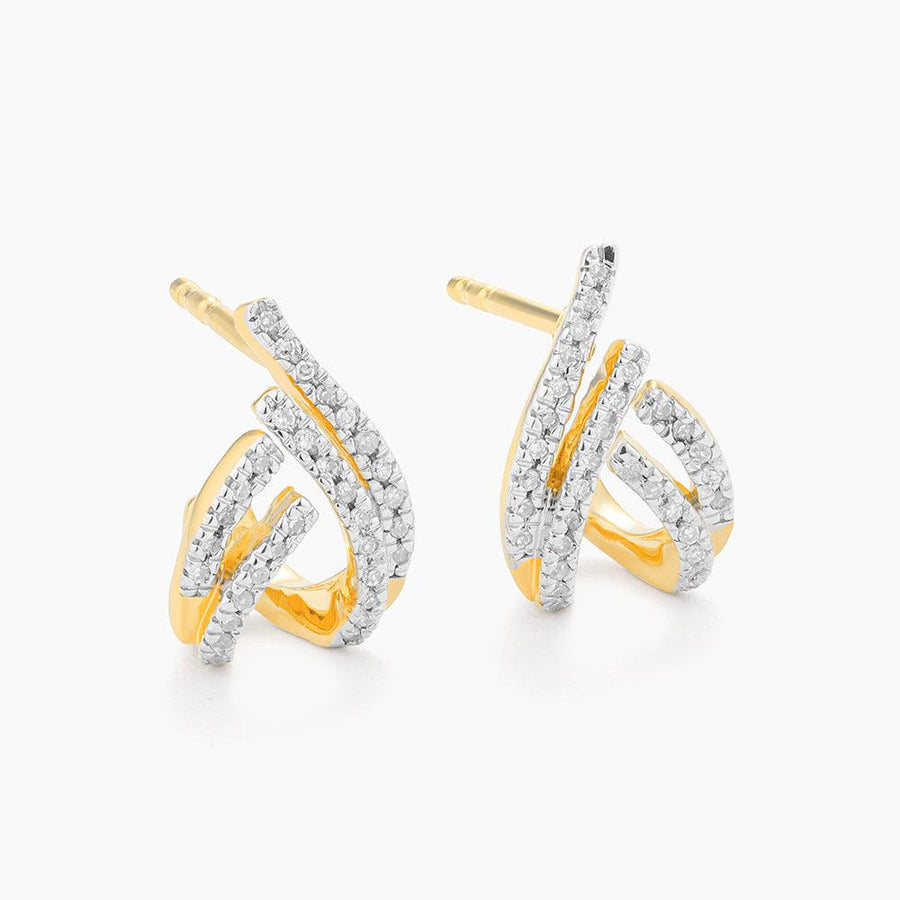 Buy Around The Bend Diamond Huggies Earrings Online | Affordable Real Diamond  Earrings | Ella Stein – Ella Stein