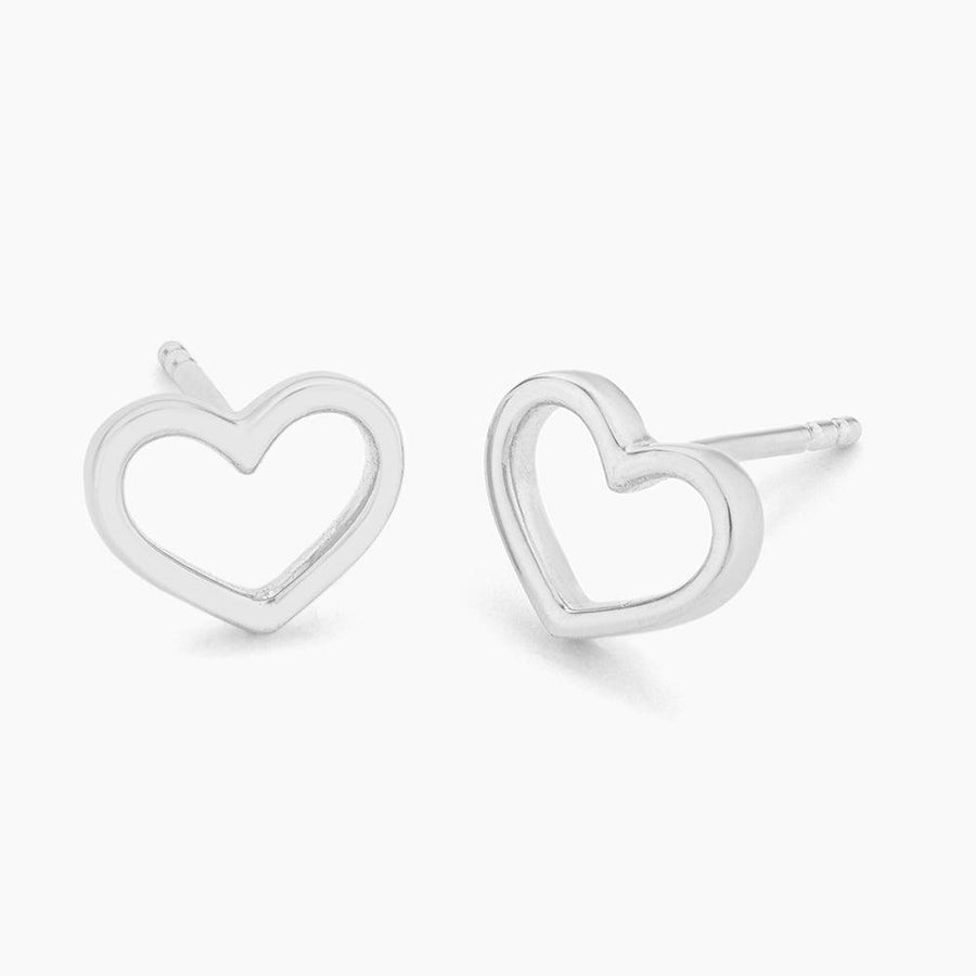 Whole Heart Stud Earrings - Ella Stein 