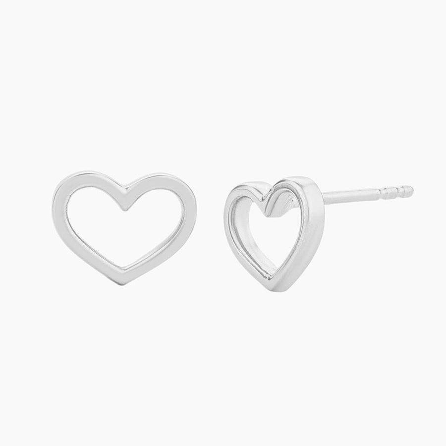 Whole Heart Stud Earrings - Ella Stein 