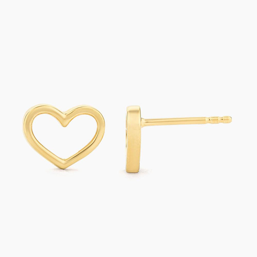 Whole Heart Stud Earrings