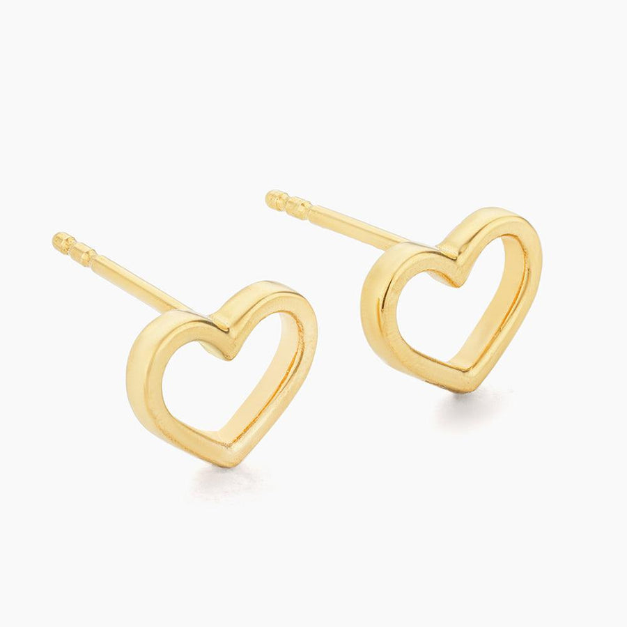 Whole Heart Stud Earrings
