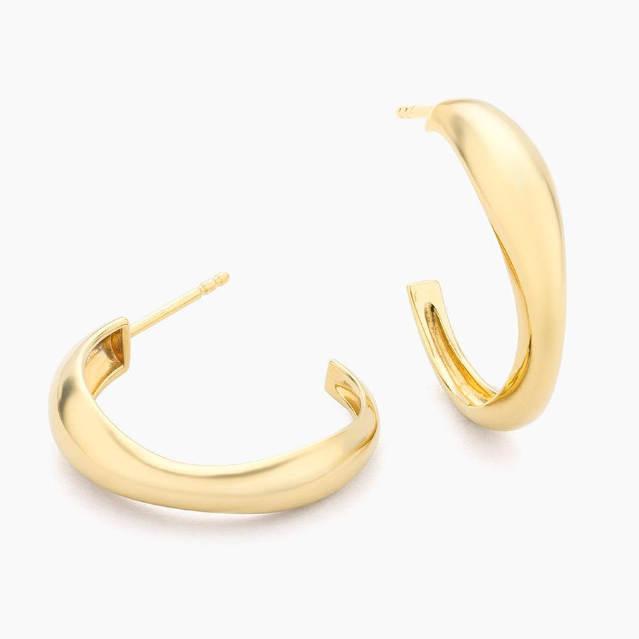 The Taper Hoop Earrings