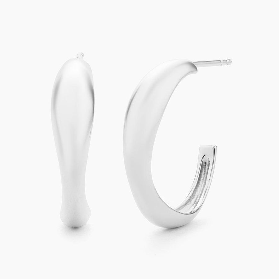 The Taper Hoop Earrings