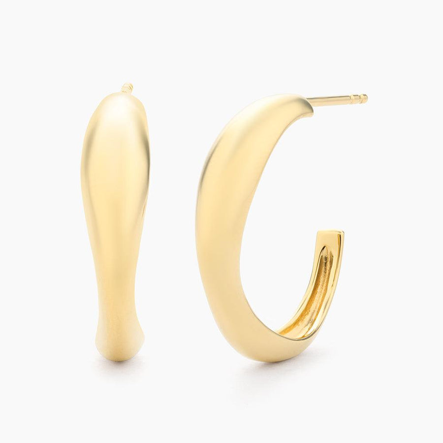 The Taper Hoop Earrings