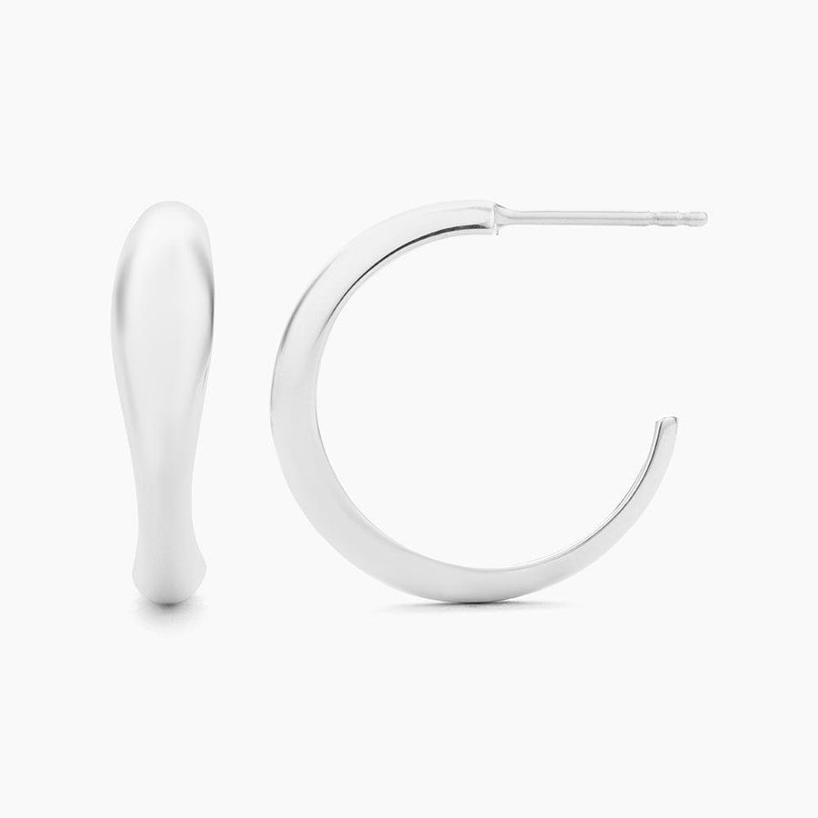 The Taper Hoop Earrings