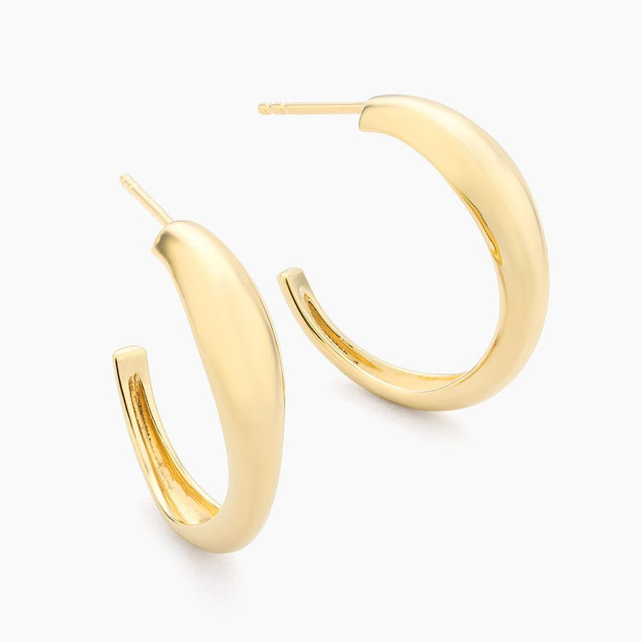The Taper Hoop Earrings