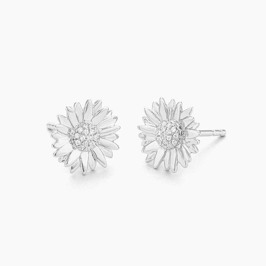 sunflower earrings stud