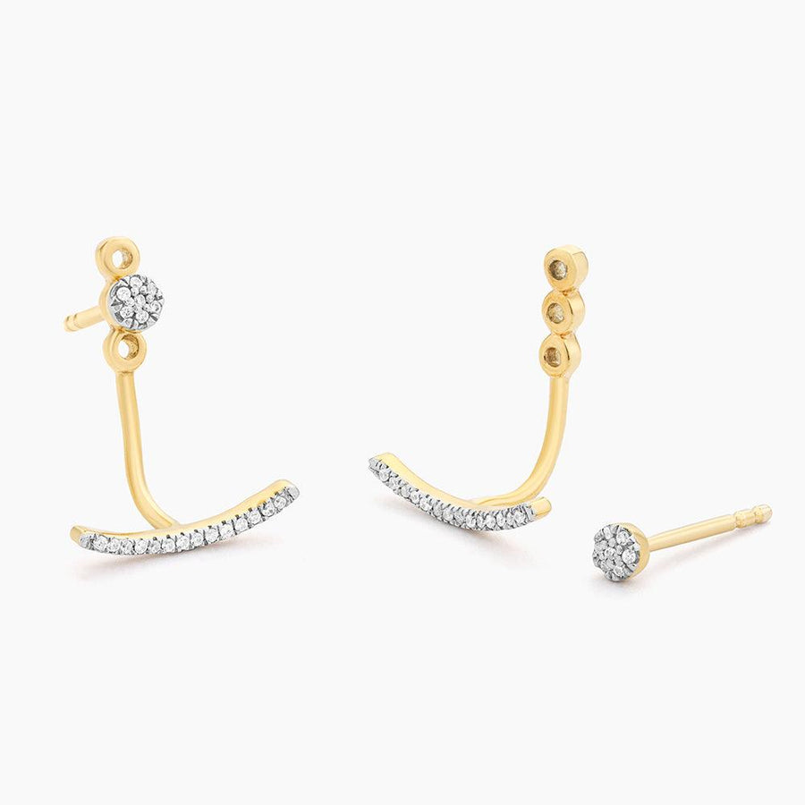 The Bend Stud Earrings - Ella Stein 