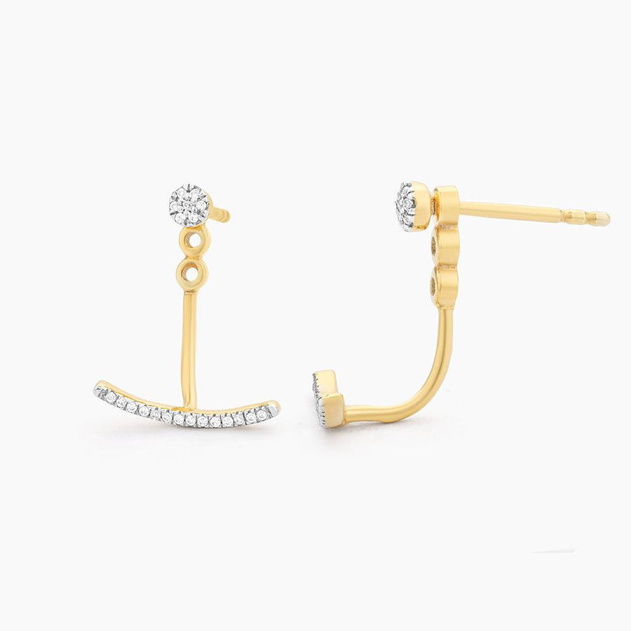 The Bend Stud Earrings - Ella Stein 