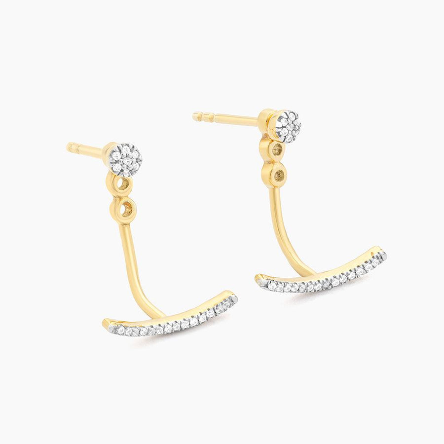 The Bend Stud Earrings - Ella Stein 
