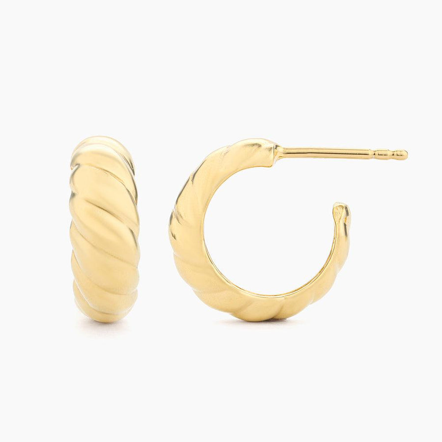 Luxe Rope Hoop Earrings - Ella Stein 