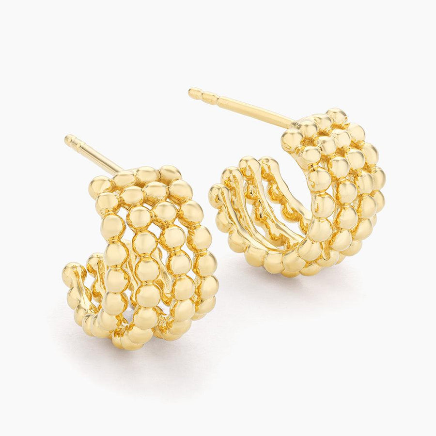 Beads for Days Huggie Earrings