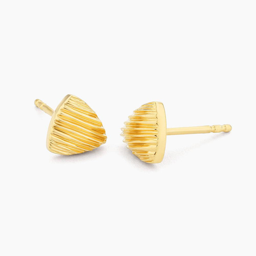 Shield Stud Earrings
