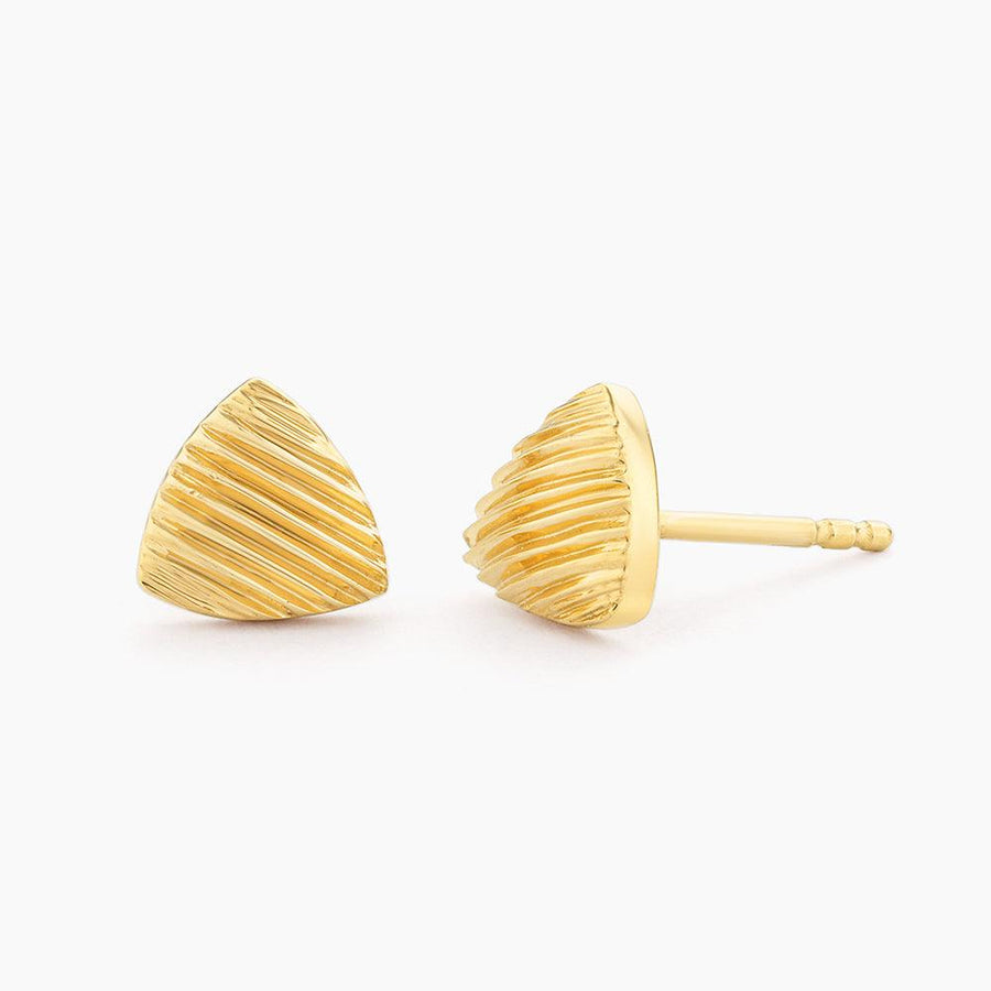 Shield Stud Earrings - Ella Stein 