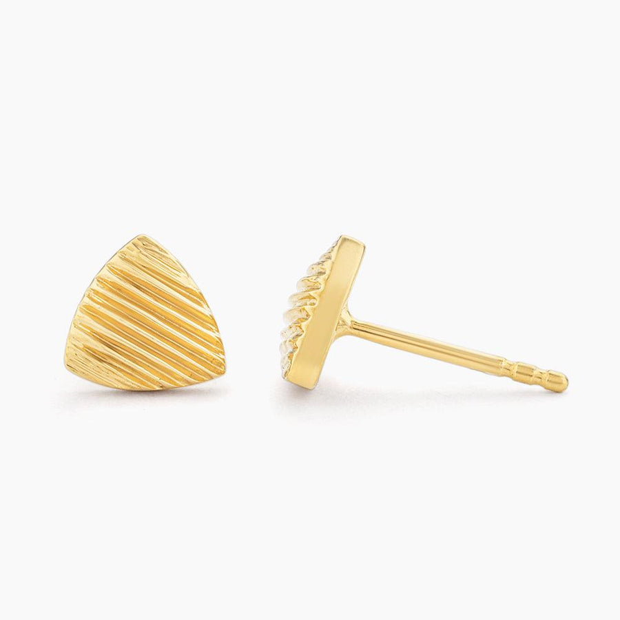 Shield Stud Earrings - Ella Stein 