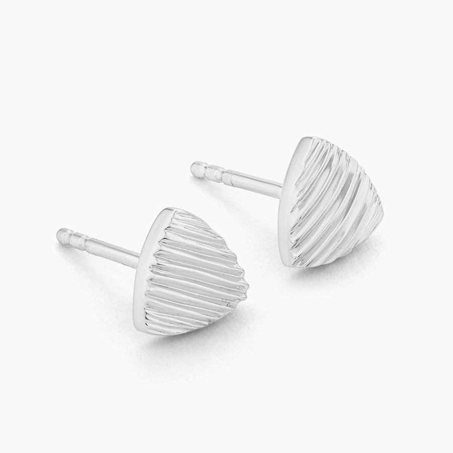 Shield Stud Earrings - Ella Stein 