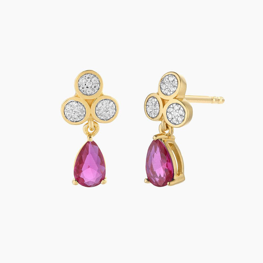 Classic Pear Trio Drop Earrings