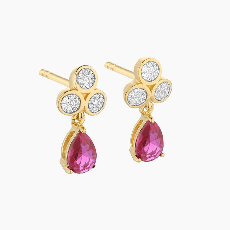 Classic Pear Trio Drop Earrings