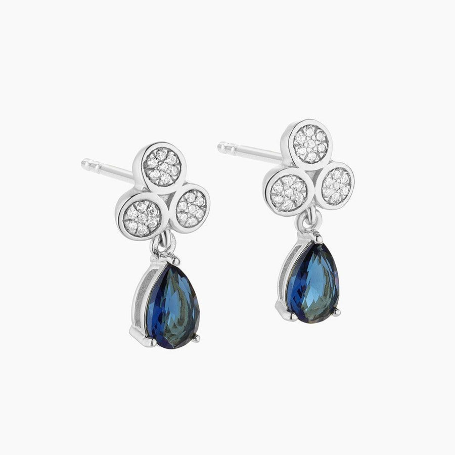 Classic Pear Trio Diamond Drop Earrings - Ella Stein