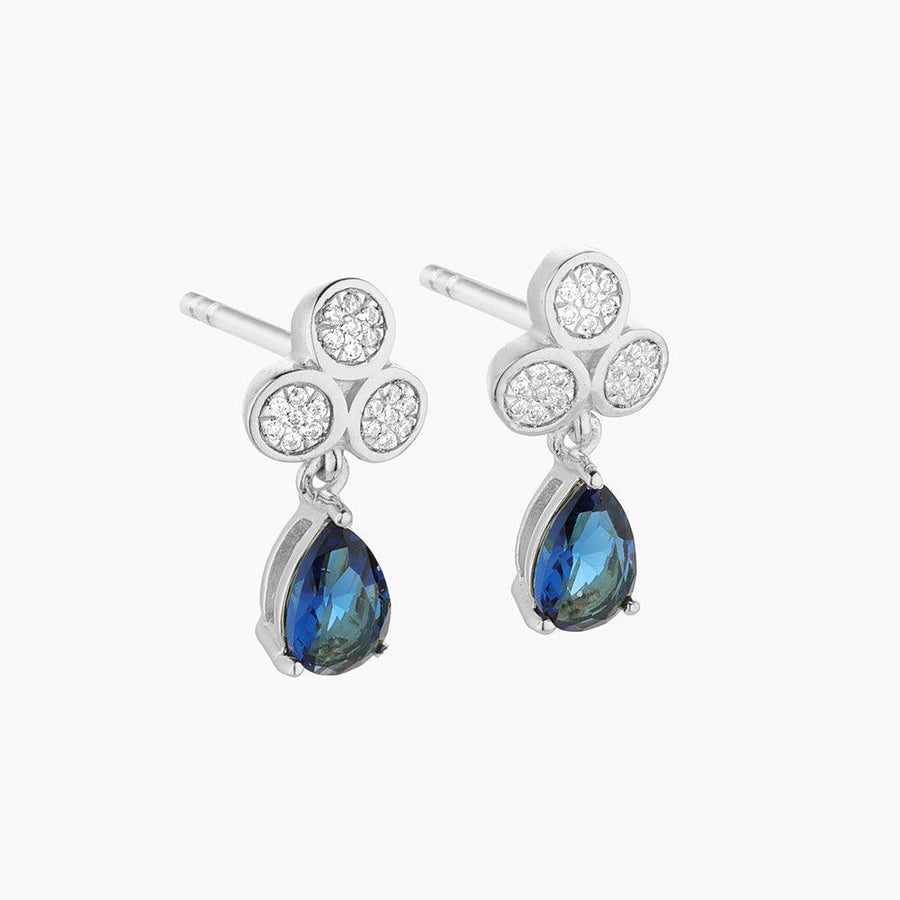 Classic Pear Trio Diamond Drop Earrings - Ella Stein