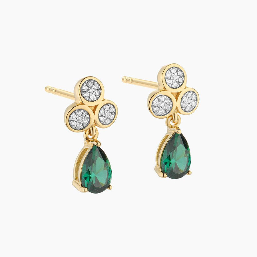 Classic Pear Trio Diamond Drop Earrings - Ella Stein