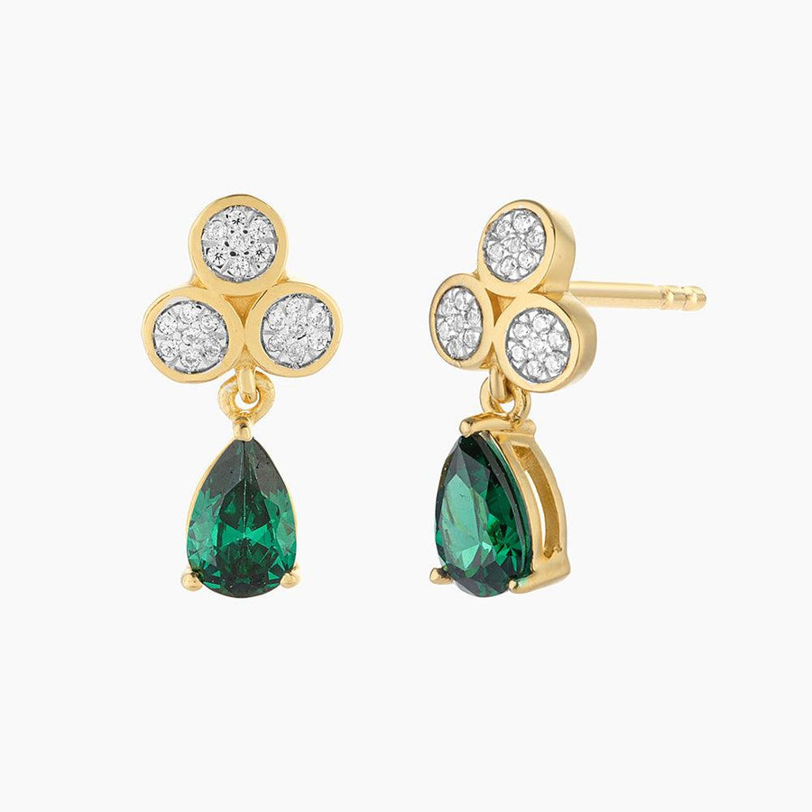 Classic Pear Trio Diamond Drop Earrings - Ella Stein