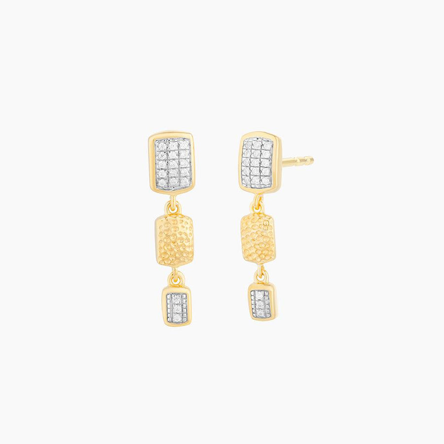 diamond earrings rectangle 