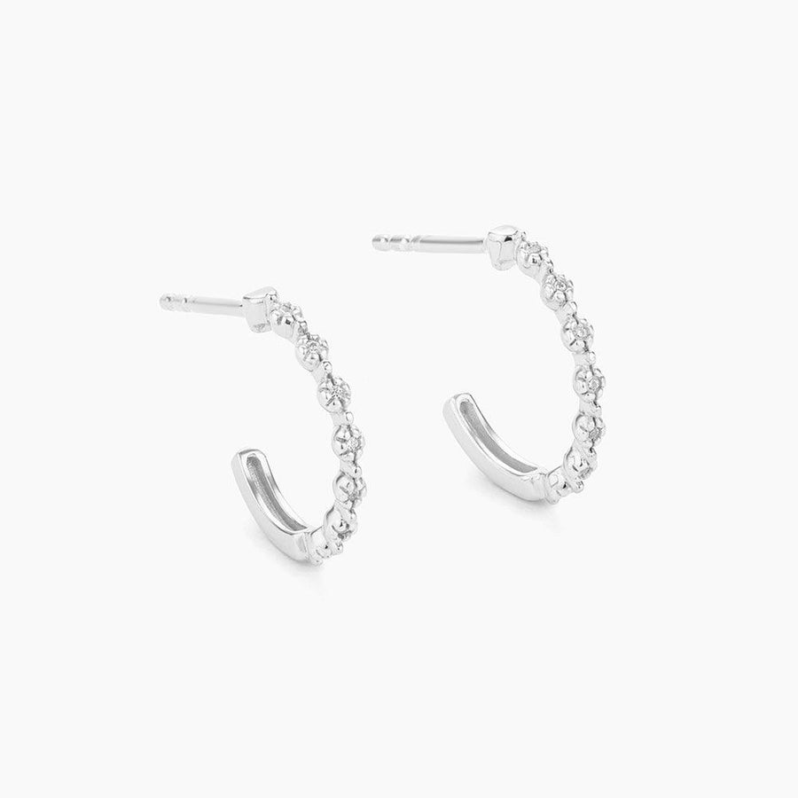 Classic Hoop Diamond Earrings