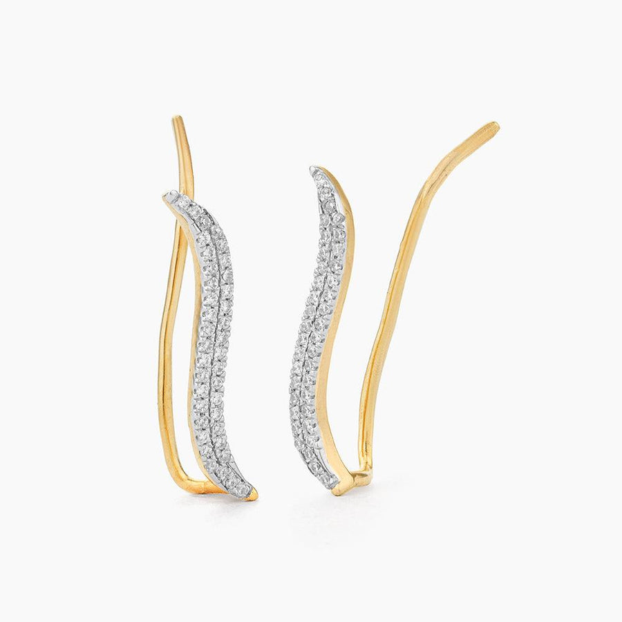 diamond hoop earrings