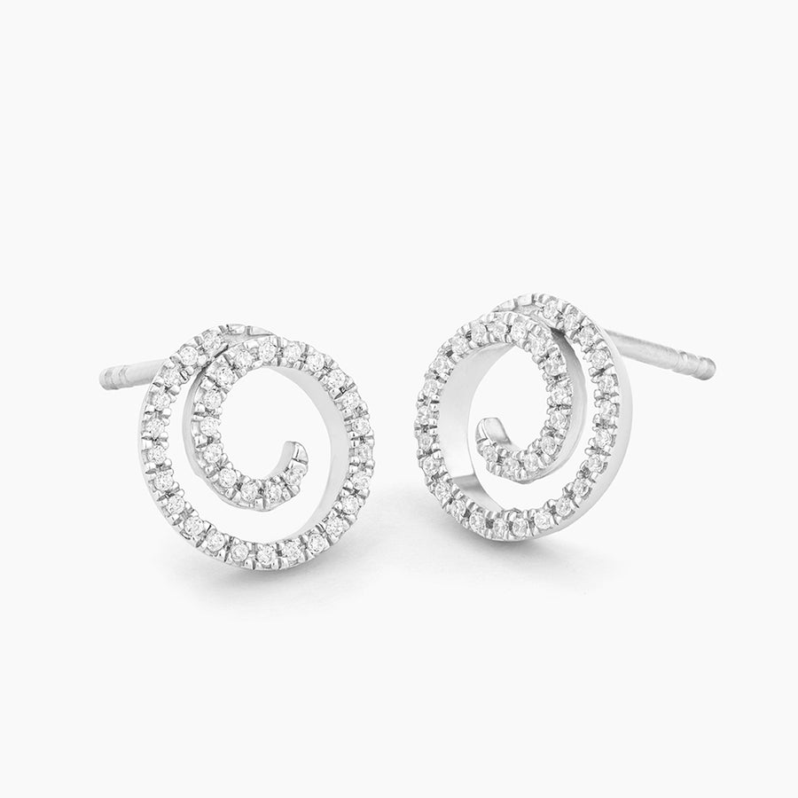 Swirl Girl Stud Earrings
