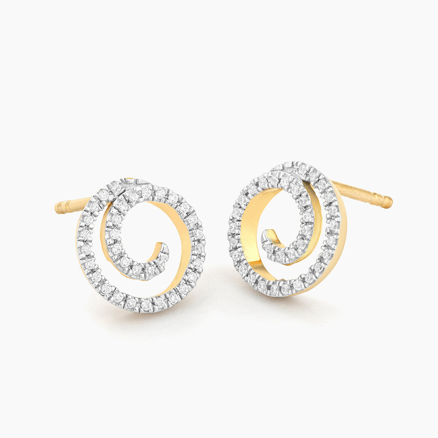 Swirl Girl Stud Earrings