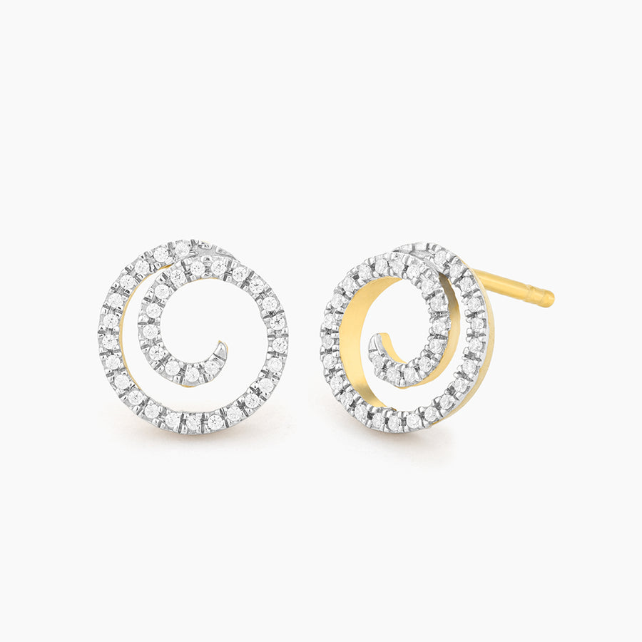 Swirl Girl Stud Earrings