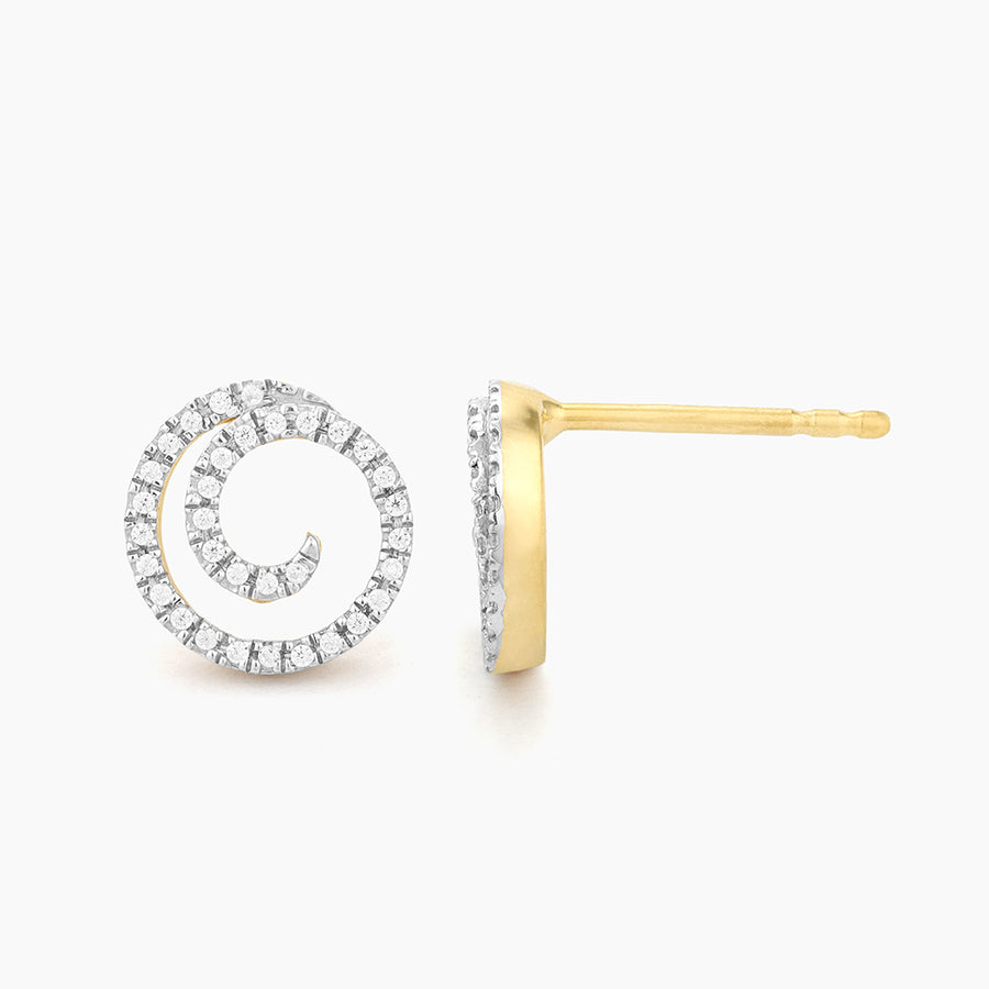 Swirl Girl Stud Earrings