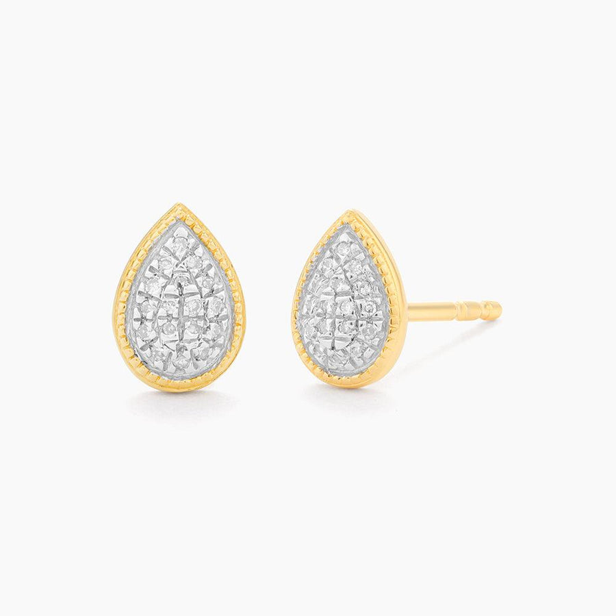 Teardrop Stud Earrings - Ella Stein 