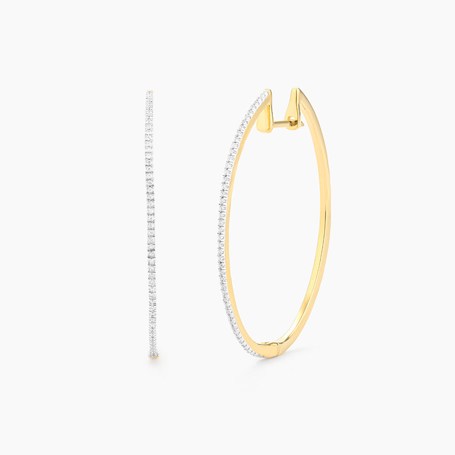 Classic Large Hoop Earrings
