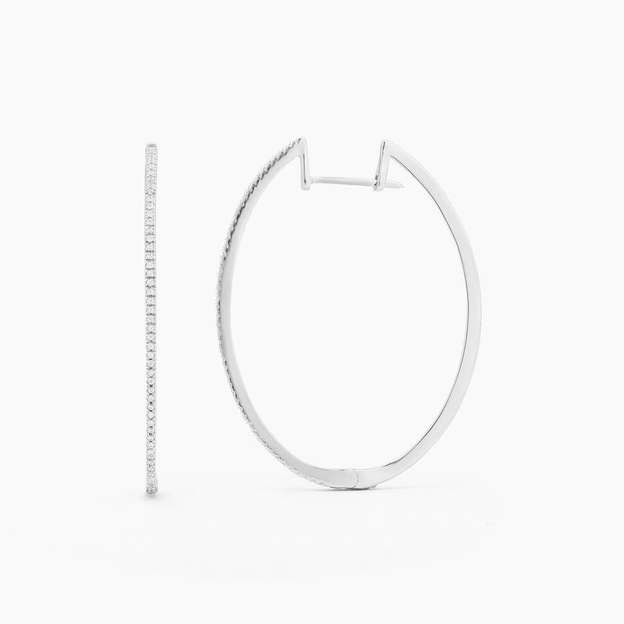 Classic Large Hoop Earrings