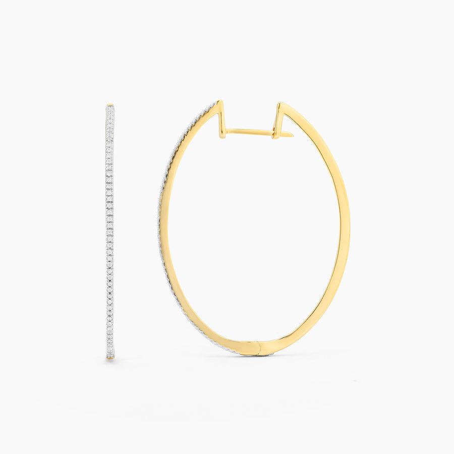 Classic Large Hoop Earrings