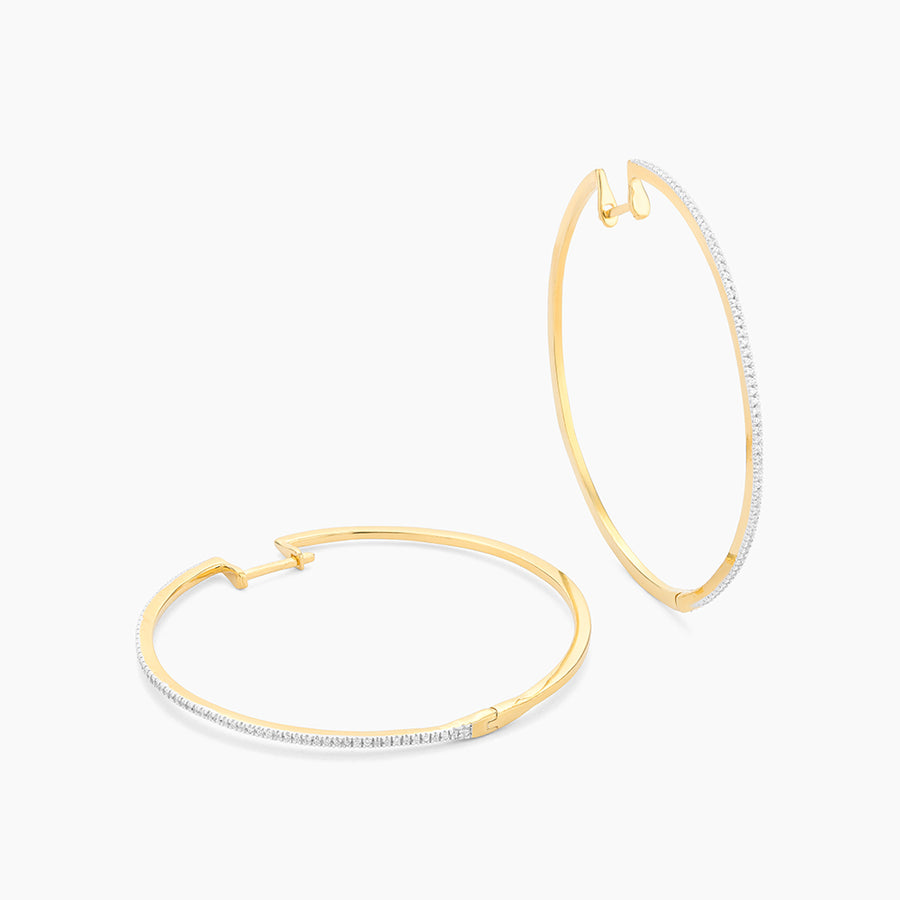 Super Slim Extra Large Hoop Earrings