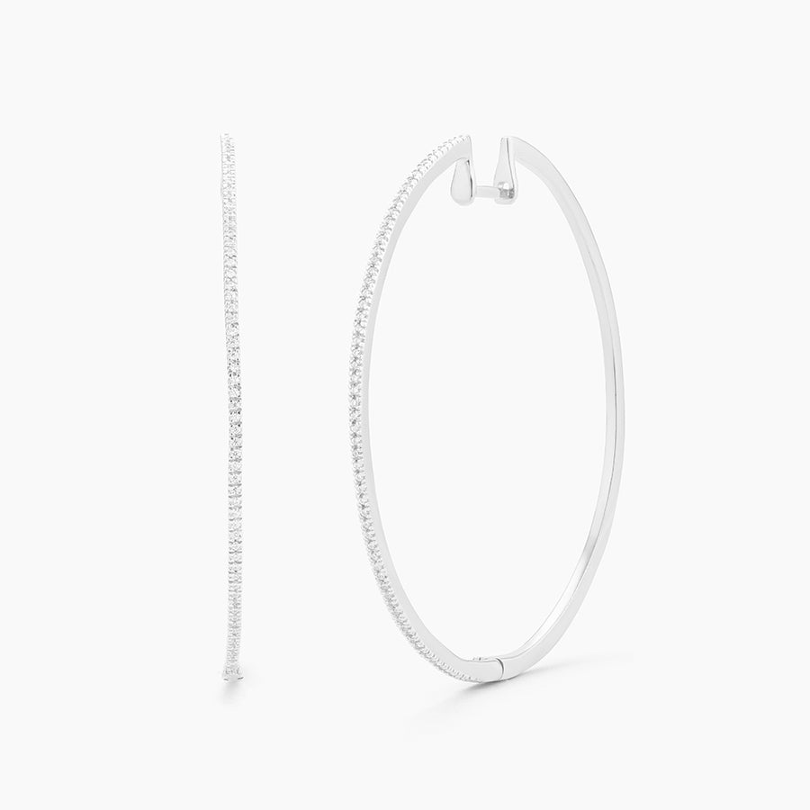 Super Slim Extra Large Hoop Earrings