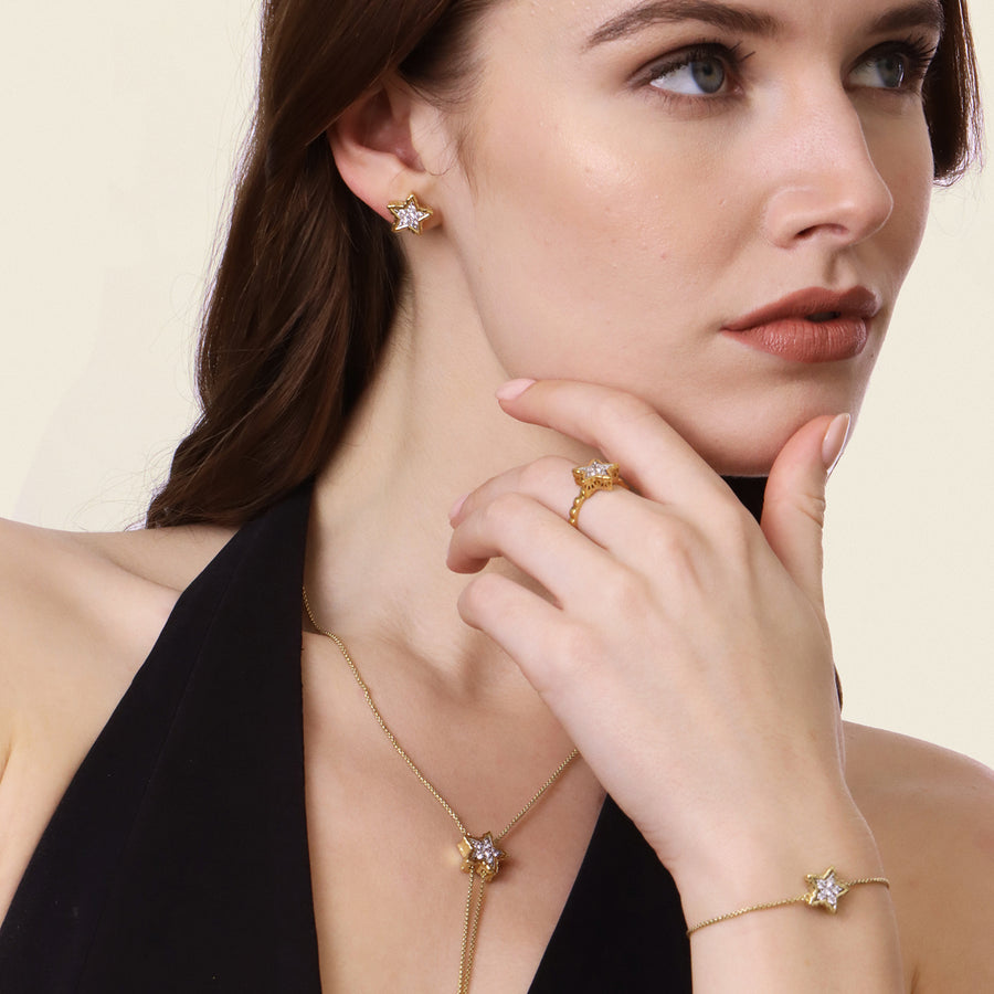 Lab-Grown Signature Star Ring