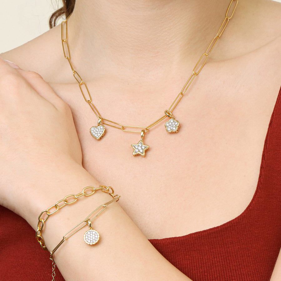 Lab-Grown Signature Star Charm