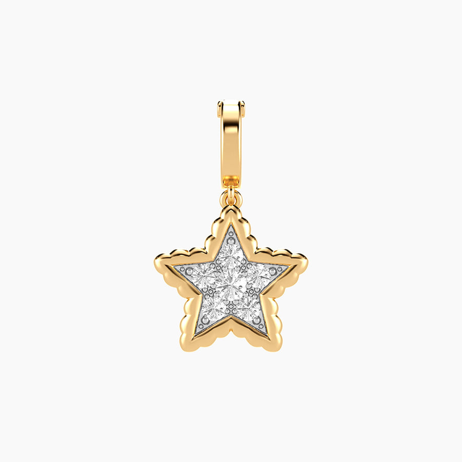 Lab-Grown Signature Star Charm